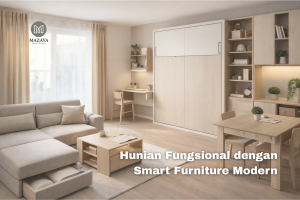 Read more about the article Hunian Fungsional dengan Smart Furniture Modern